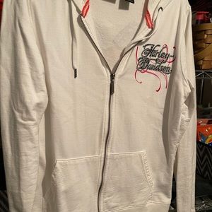 Womens Harley Davidson Hoodie Size Large